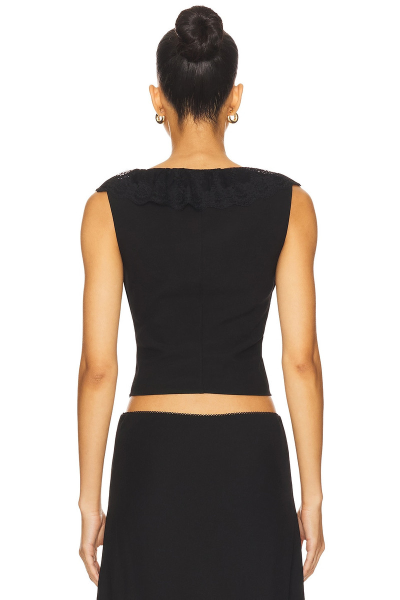 GUIZIO Paloma Lace Top outlook