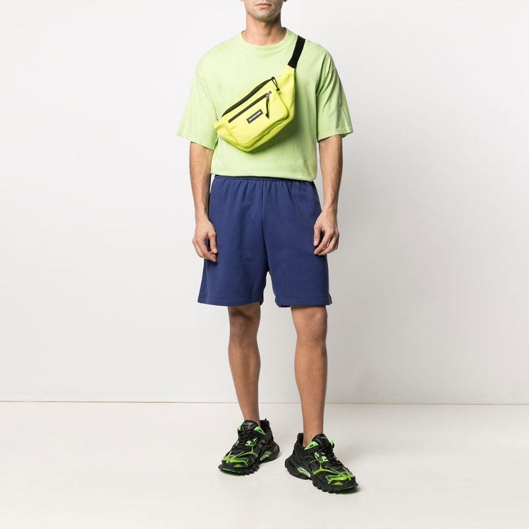 Balenciaga Political Campaign Short 'Blue' 641608TIV531195 - 4
