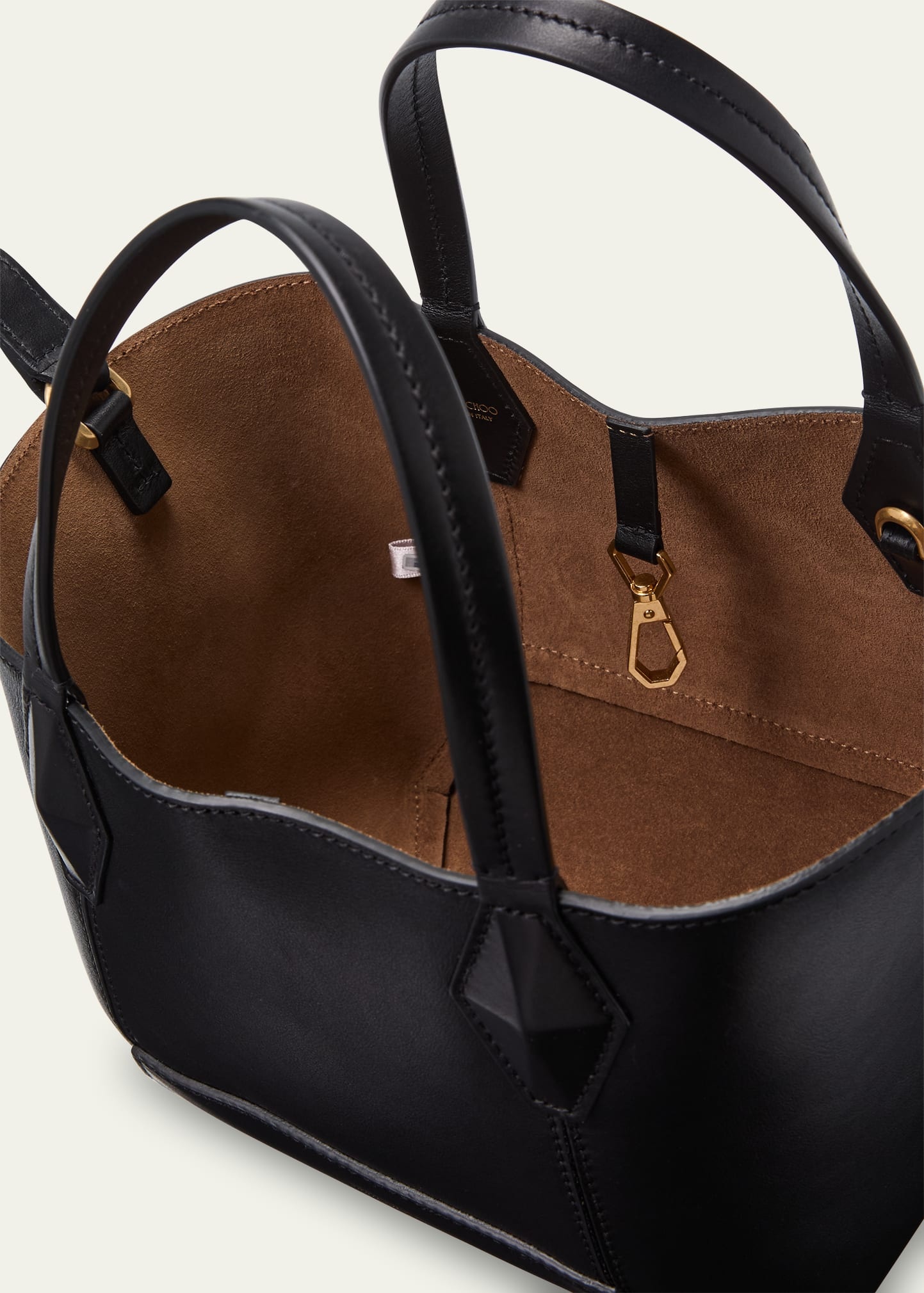 Diamond Leather Tote Bag - 4