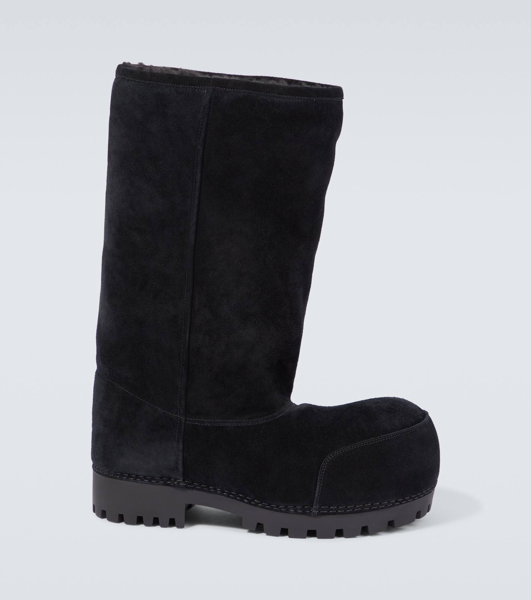 Alaska Fur High suede boots - 1