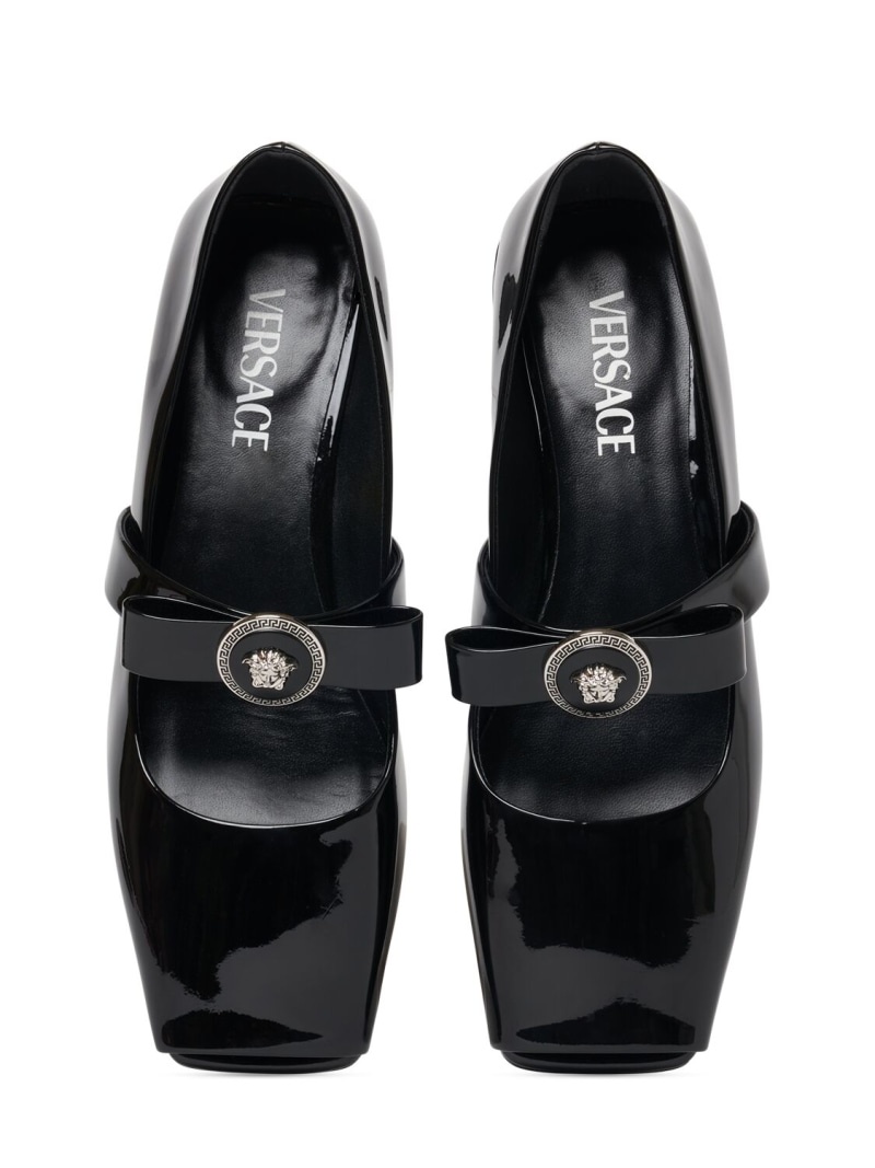 20mm Patent leather flats - 5