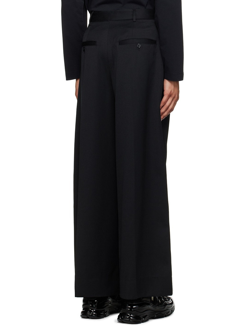 Black Pleated Trousers 3