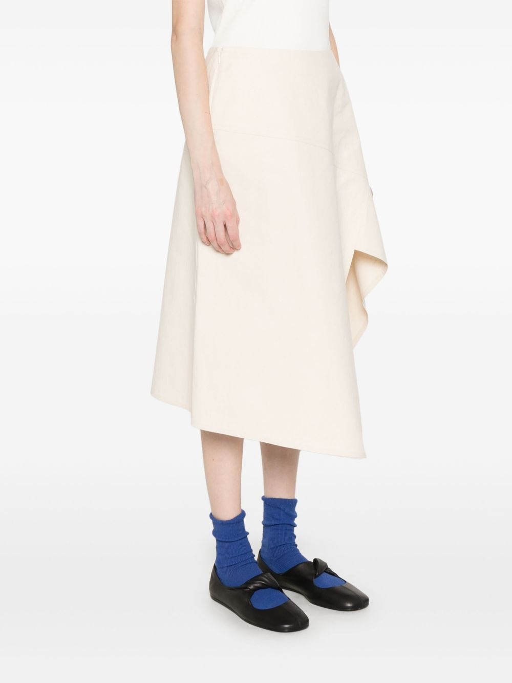 panelled midi skirt - 3