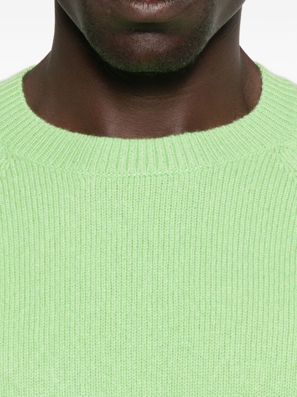 raglan-sleeve crew-neck sweater - 5