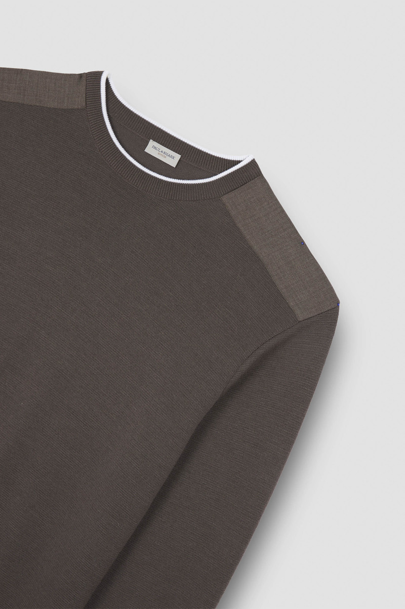MERINO EXTRAFINE CREWNECK SWEATER 5