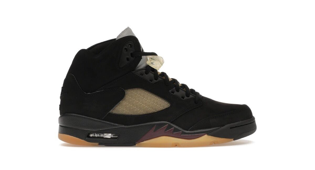 Air Jordan 5 Retro SP x A Ma Manire 'Black Dust' FD1330-001 - 2