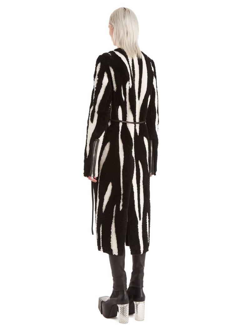 Gethsemane zebra-pattern coat 3