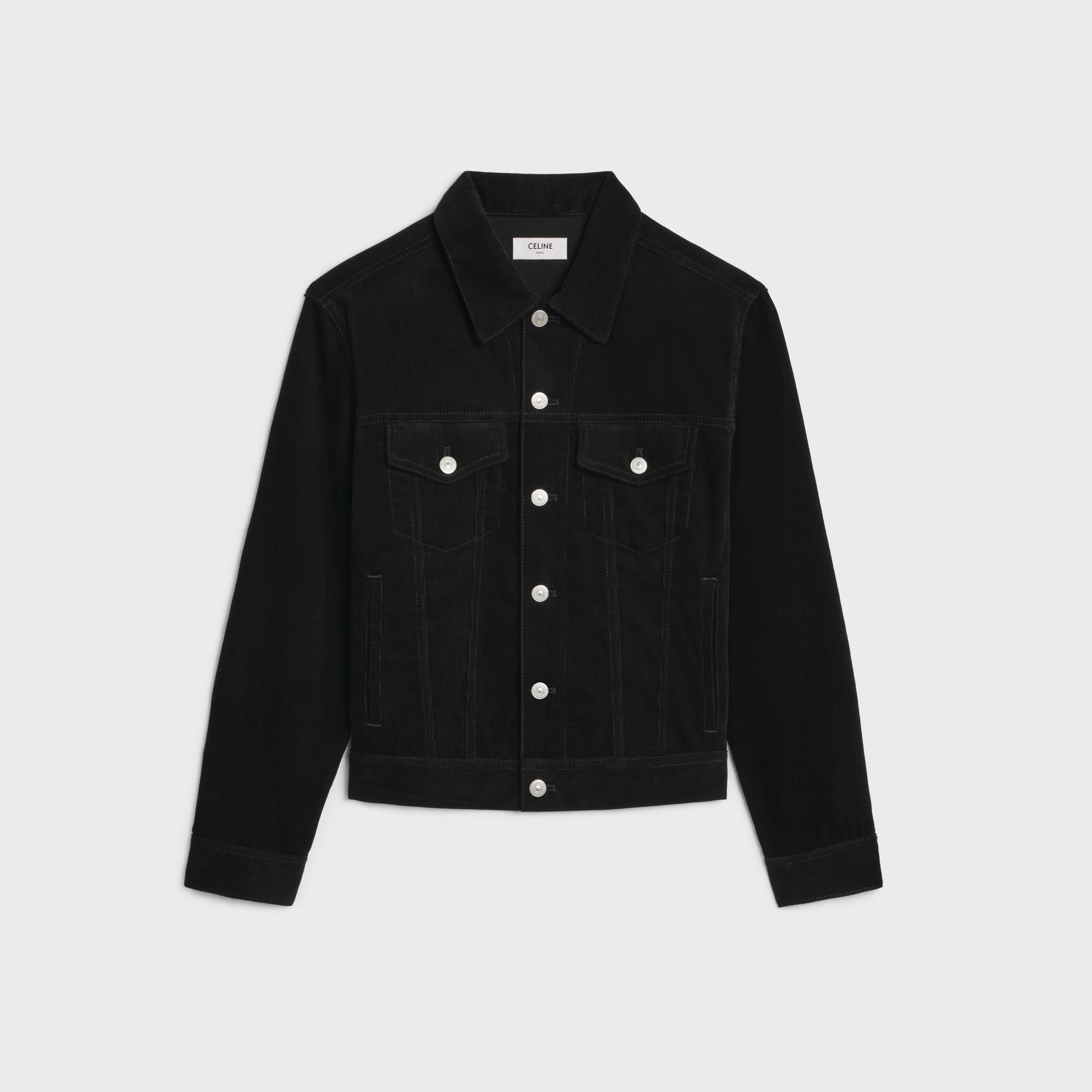 celine trucker jacket in corduroy - 1