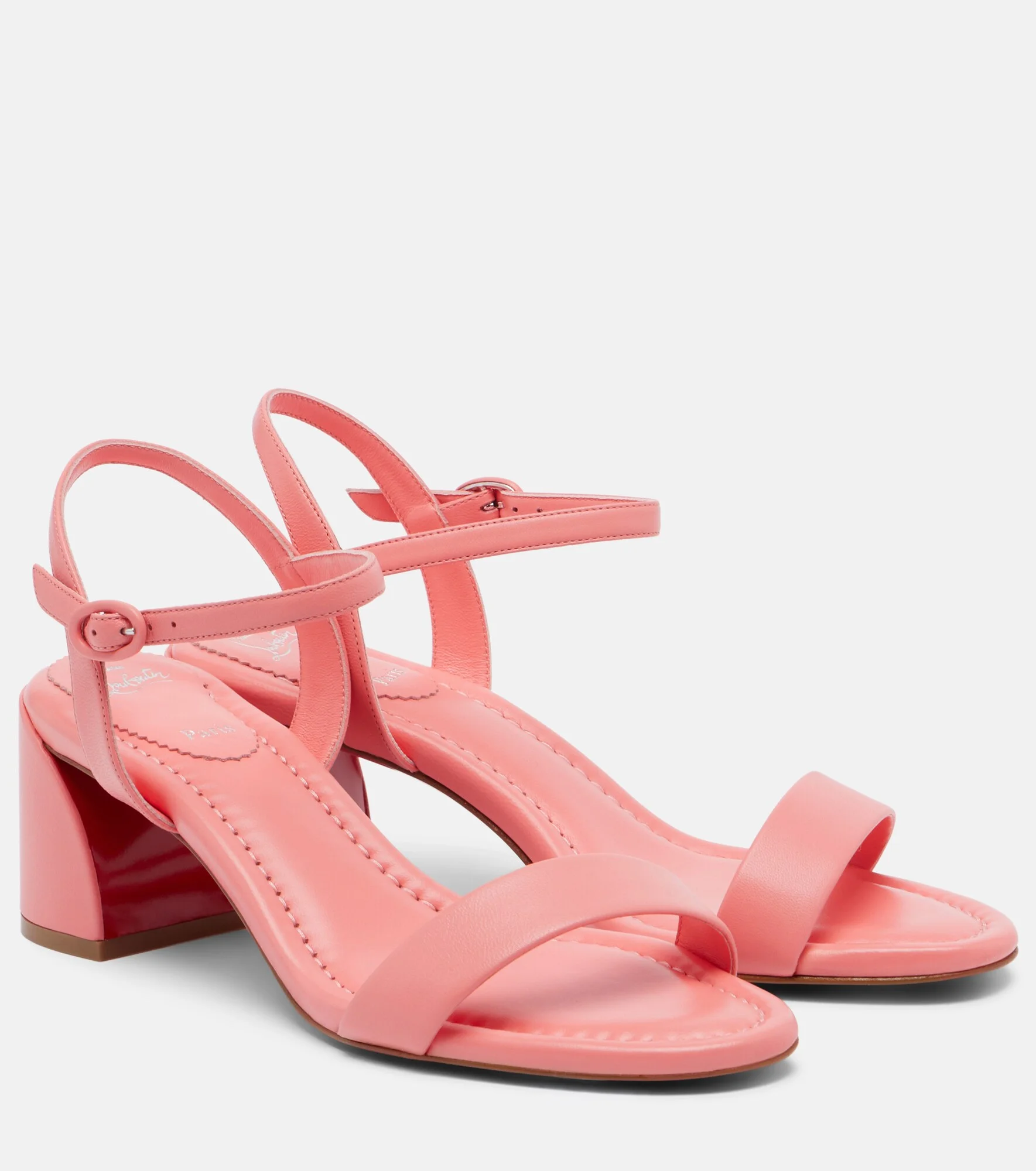 Jane leather sandals - 1