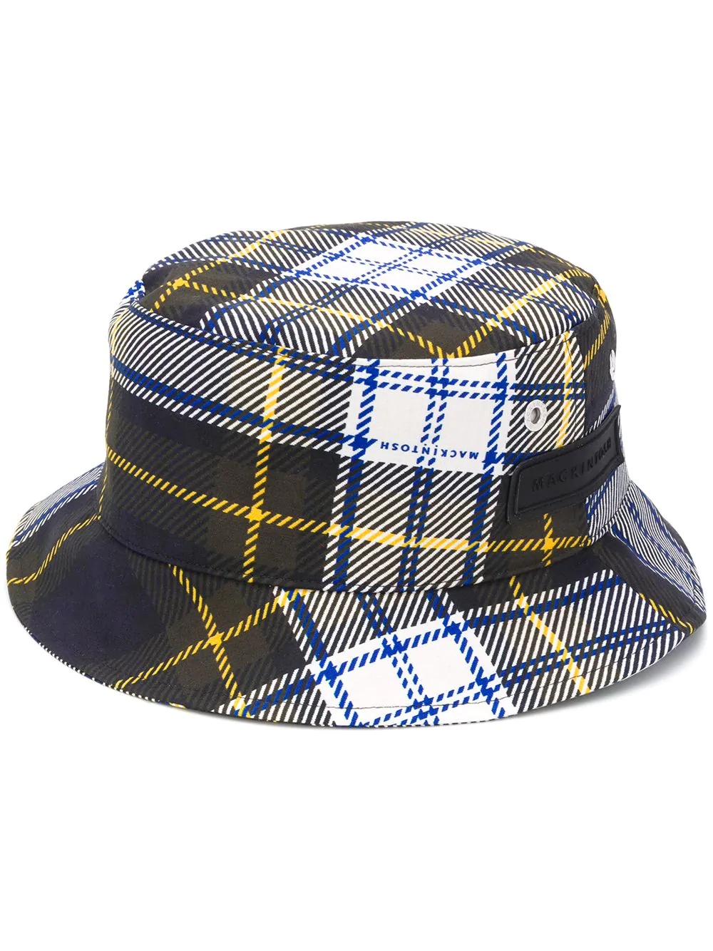 BARR plaid bucket hat - 1