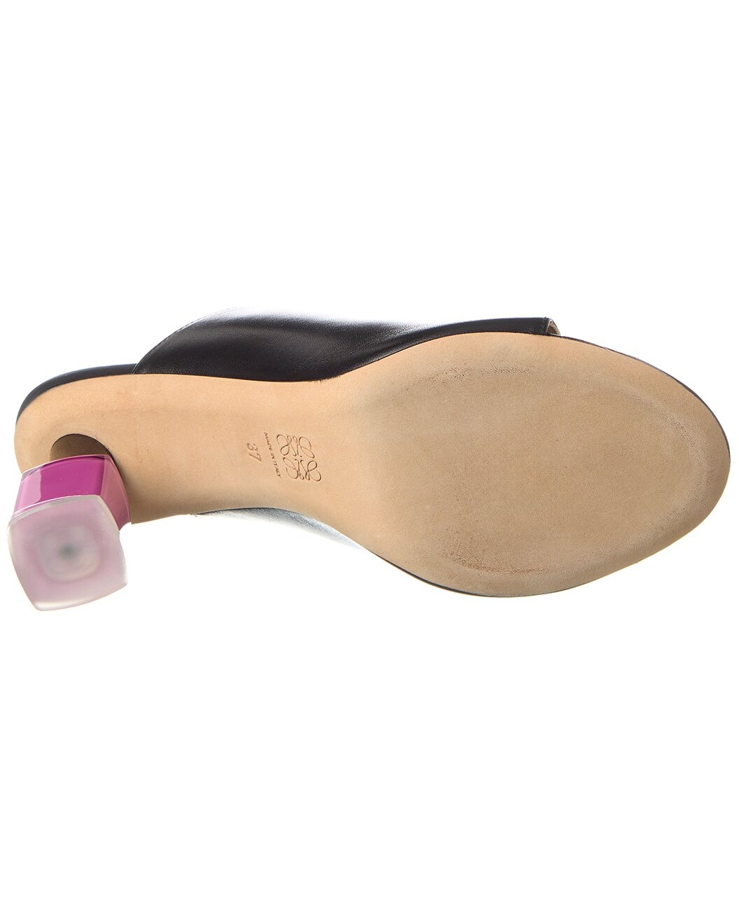 Loewe Nail Polish Leather Sandal - 4