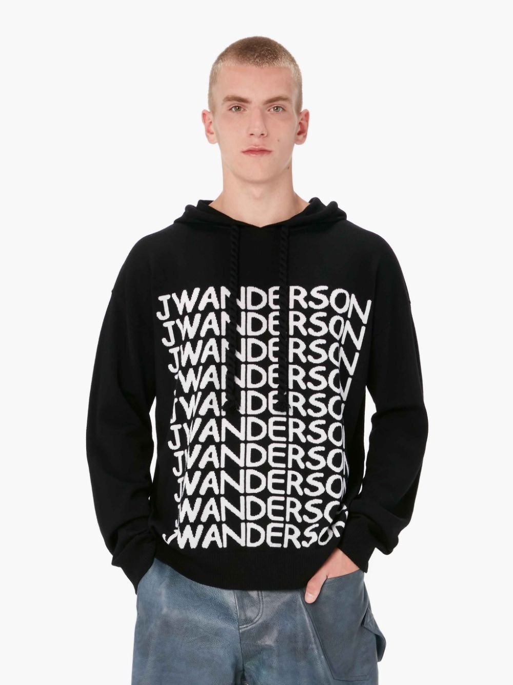 REPEAT LOGO HOODIE - 2