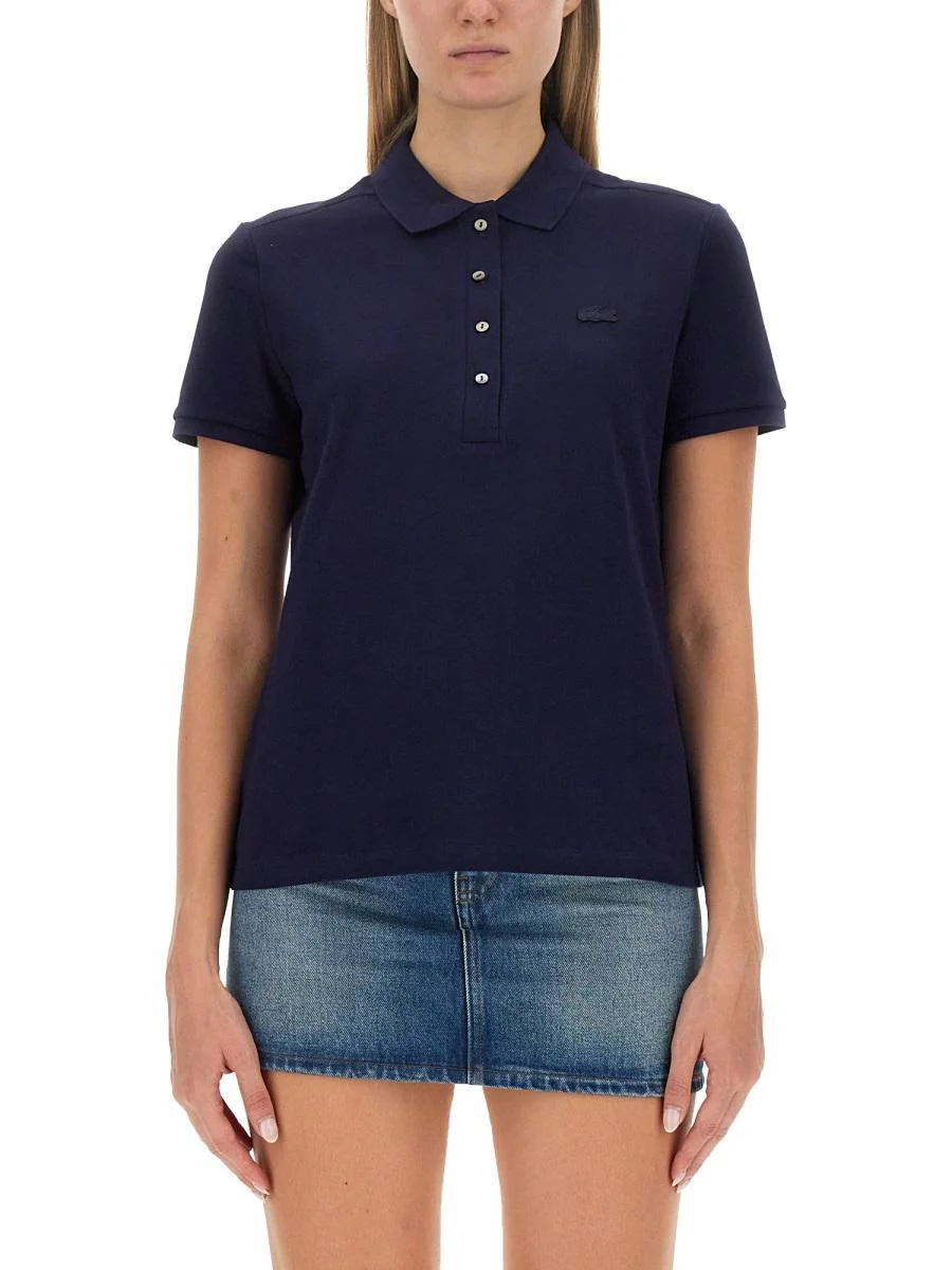 LACOSTE POLO WITH LOGO - 1