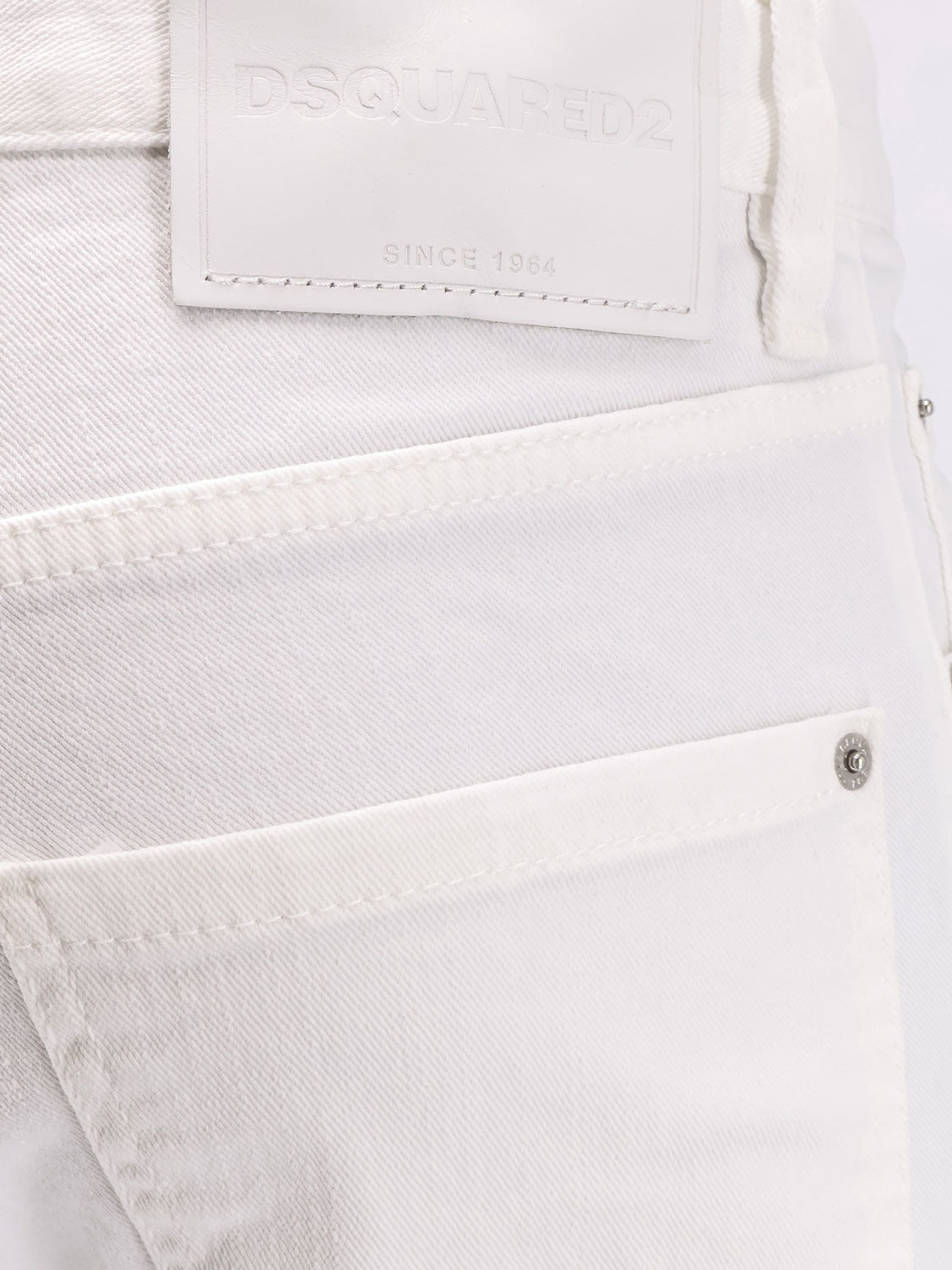Dsquared2 Cool Guy White Denim Jeans - 3