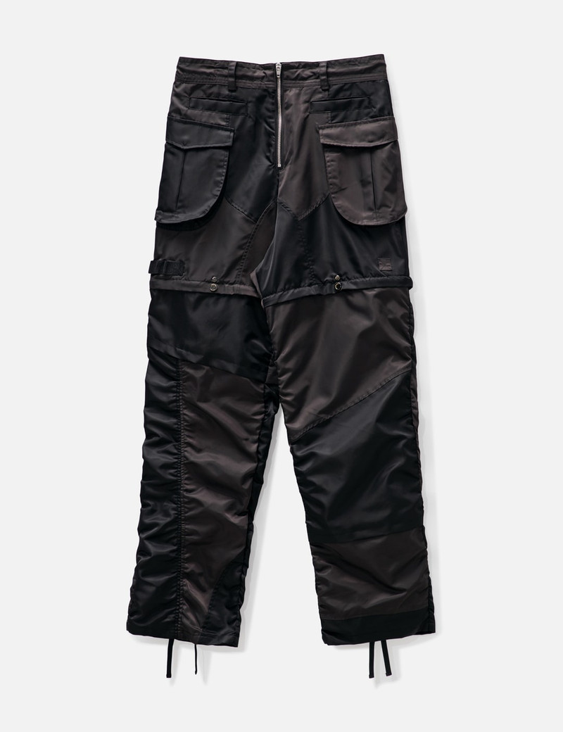DETACHABLE PATCHWORK CARGO PANTS 1