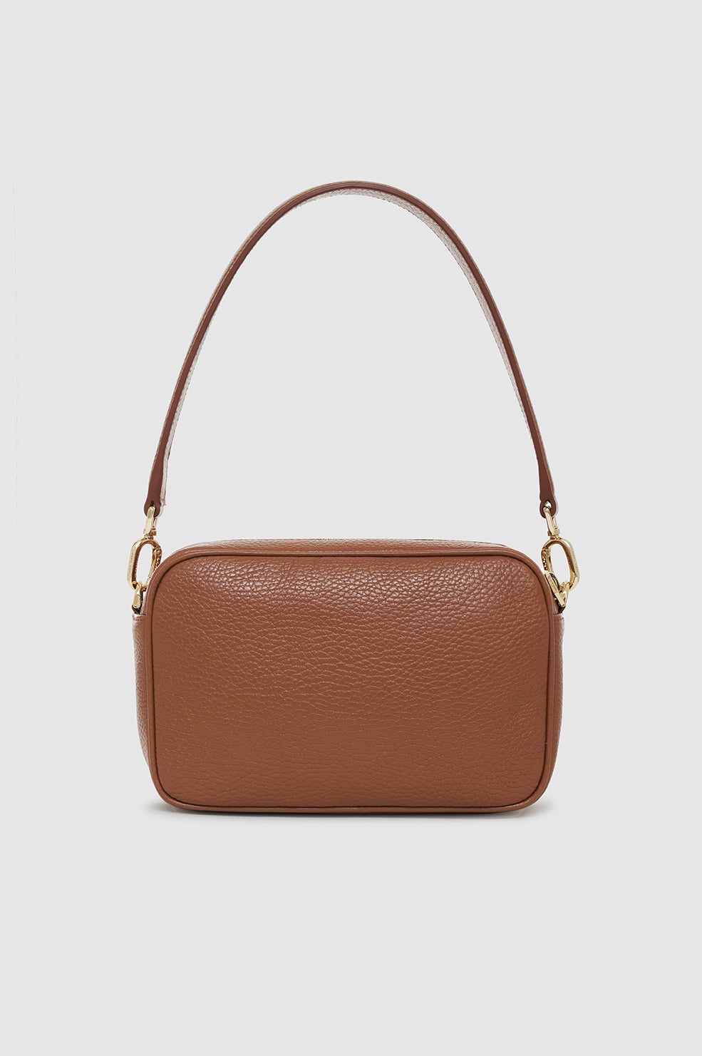 Lili Bag - Cognac Pebbled - 4