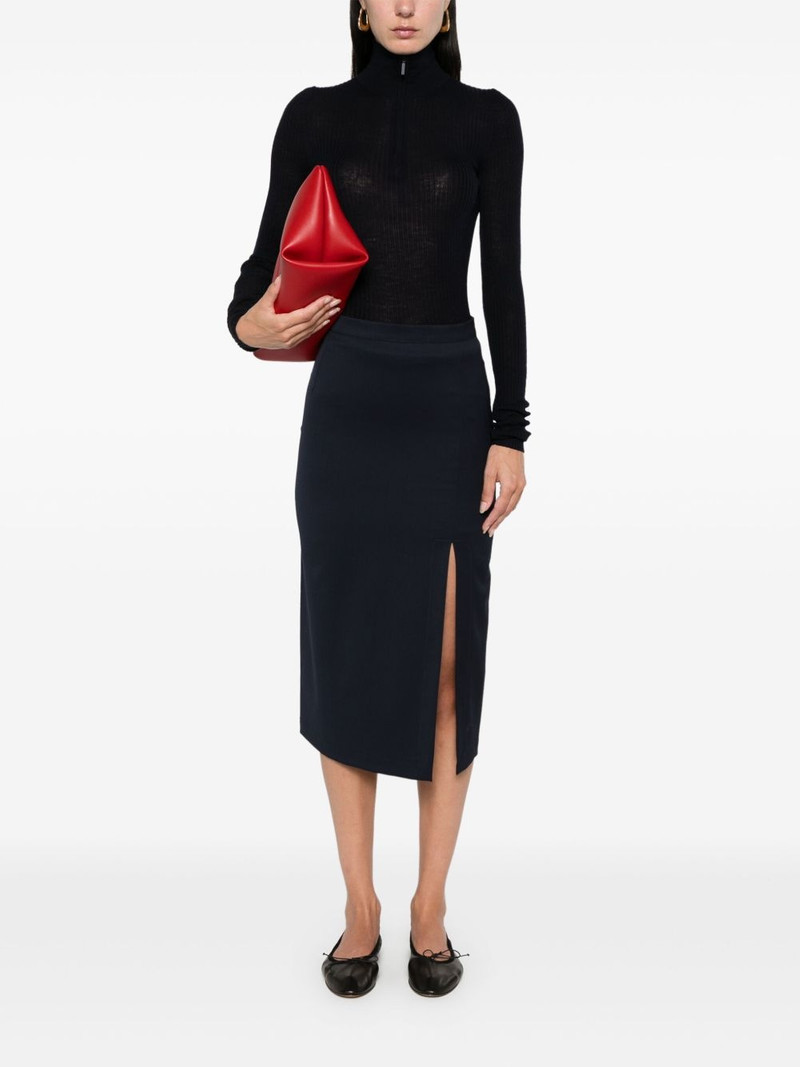 BARENA side-slit skirt outlook
