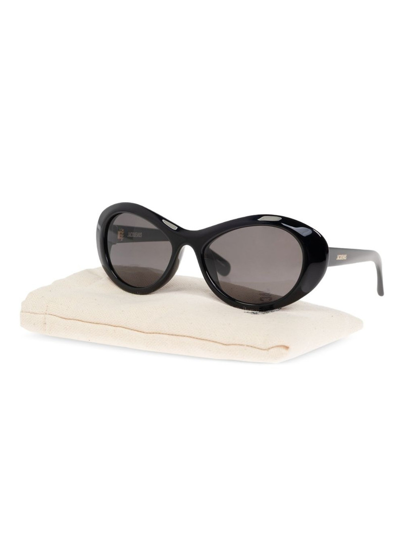 JACQUEMUS logo-print sunglasses outlook