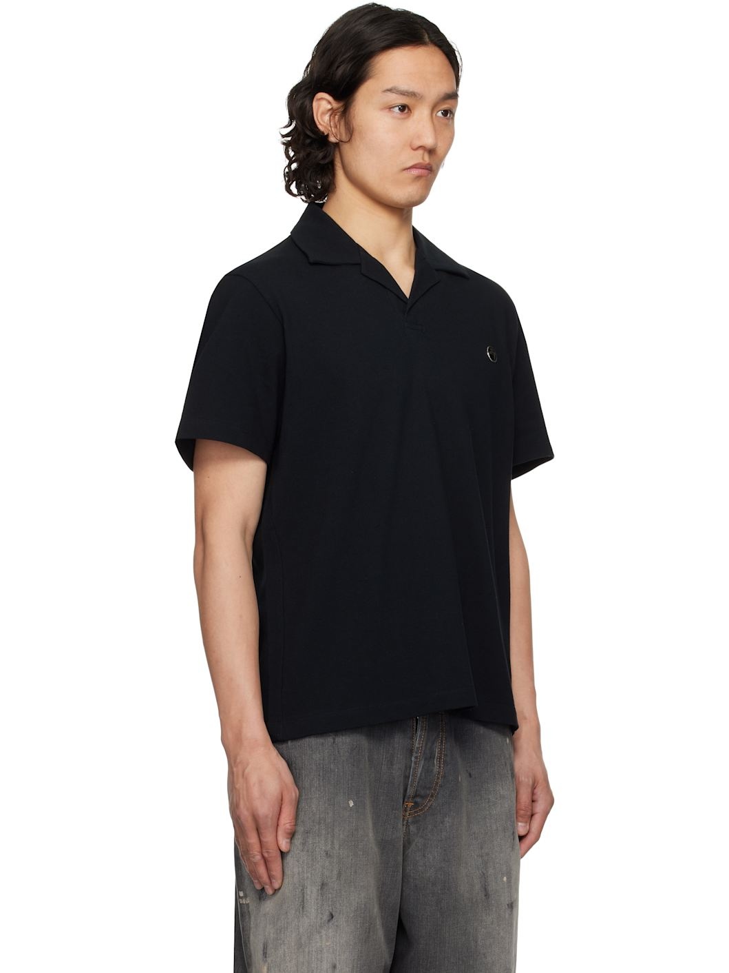 Black Logo Polo - 2