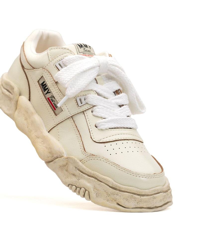 "PARKER" OG Sole Wrinkled Leather Low-top Sneaker 11