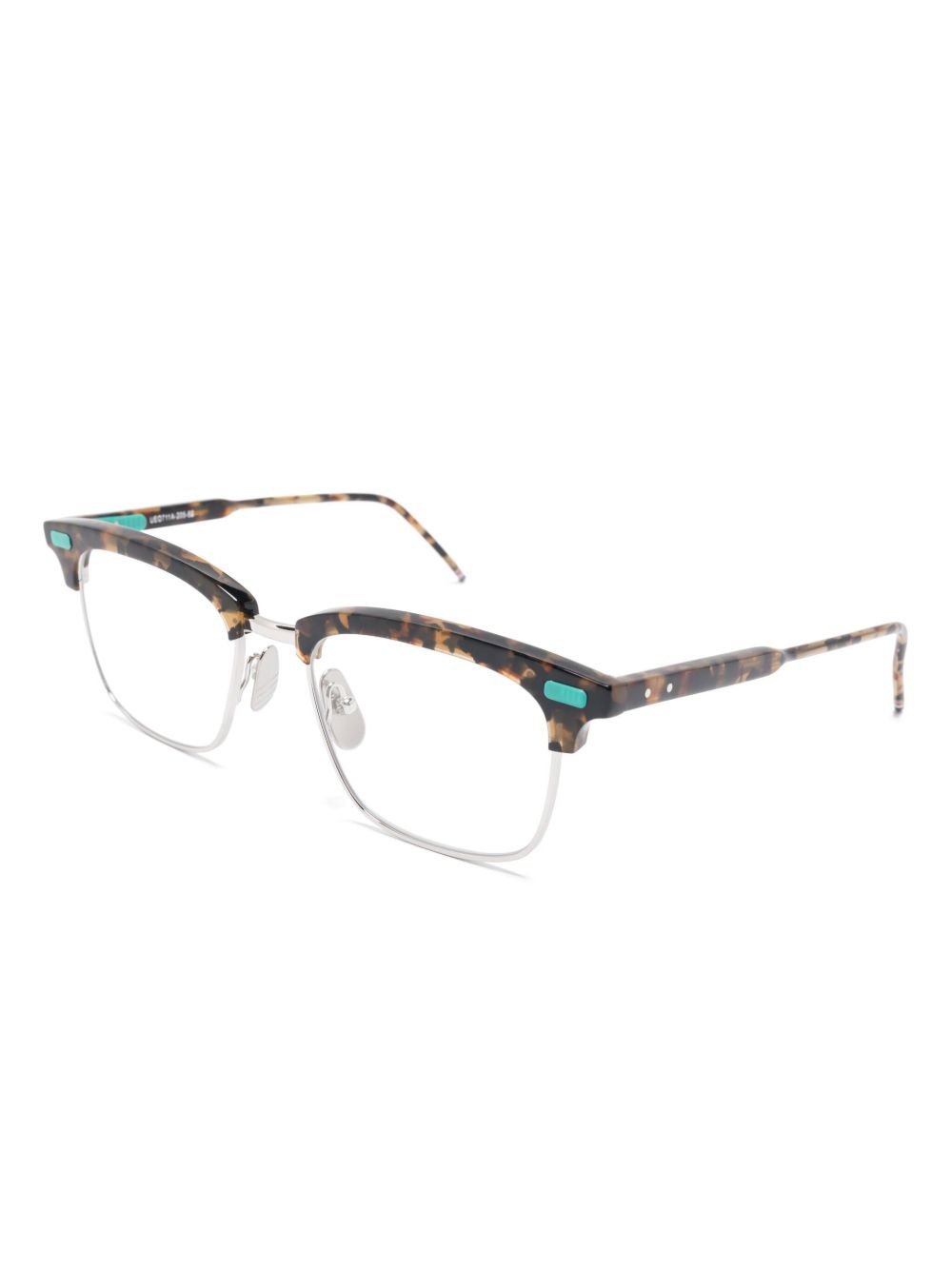 square-frame glasses - 2