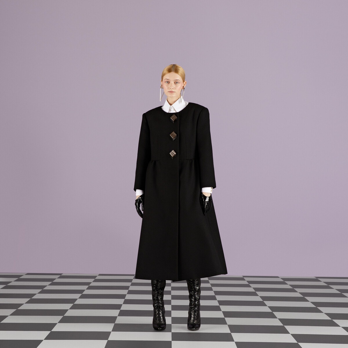 Wool mohair coat - 6