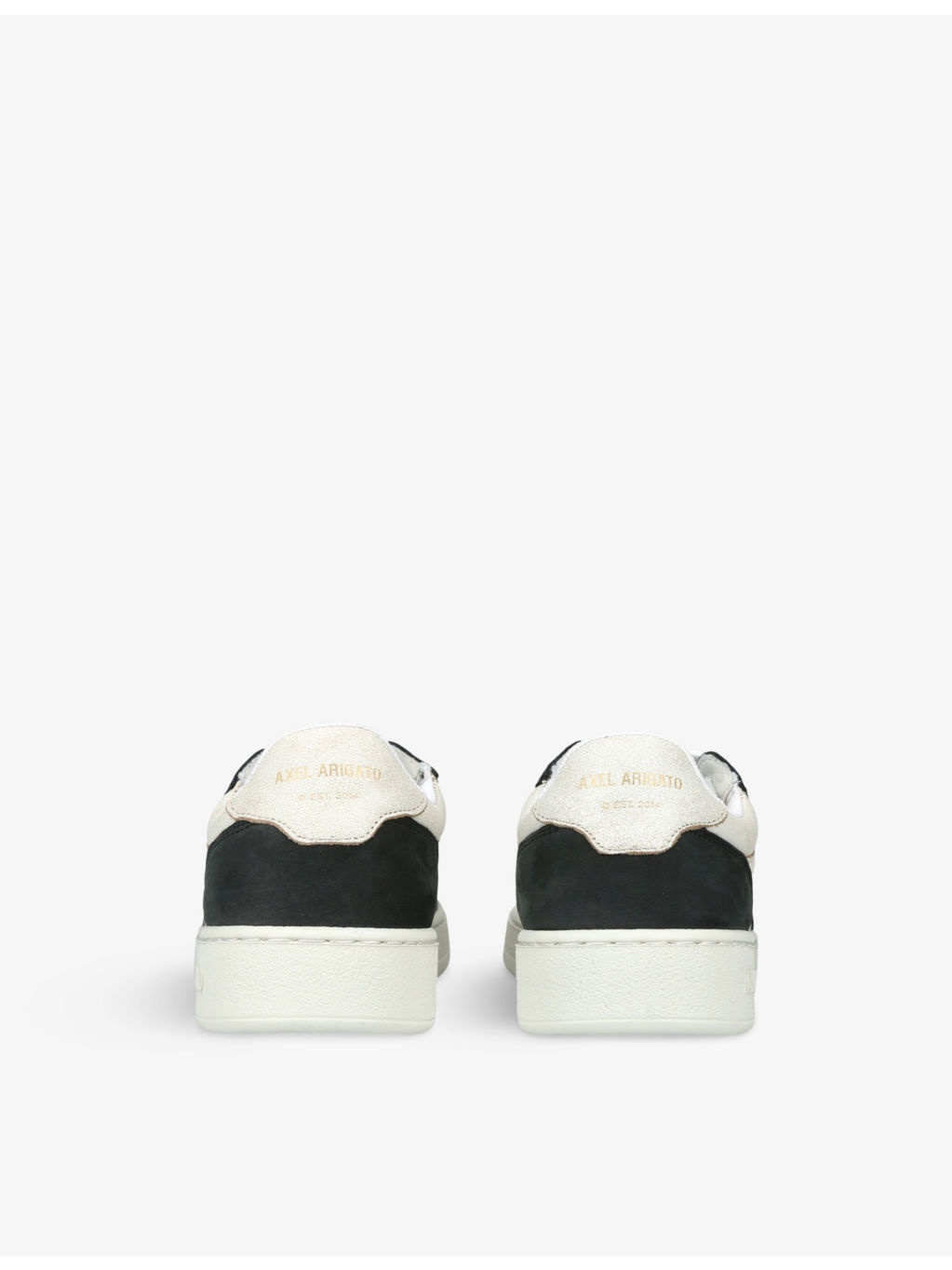 Dice Lo leather and recycled-polyester low-top trainers - 4