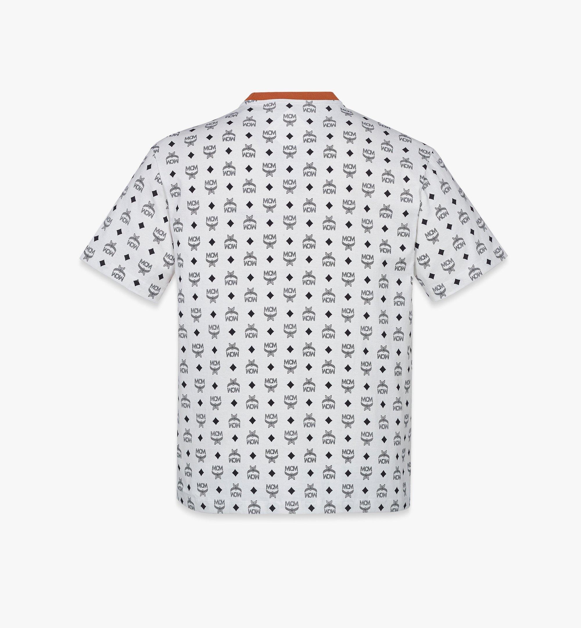 Mega Laurel Monogram Print T-Shirt in Organic Cotton - 2