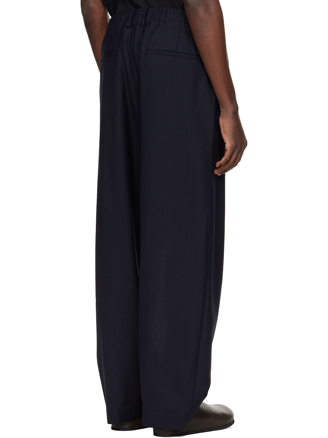 Navy Noam Trousers - 3