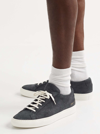 Common Projects Original Achilles Waxed-Suede Sneakers outlook