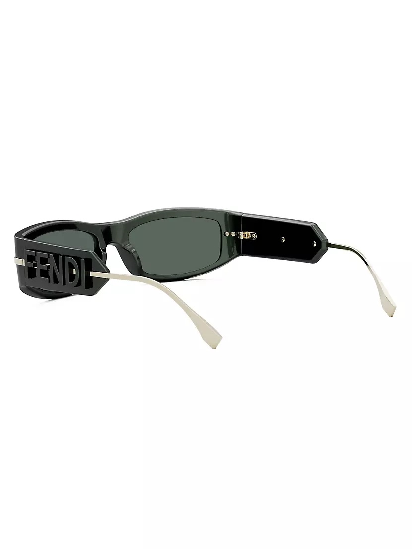 Fendigraphy 57MM Oval Sunglasses - 4