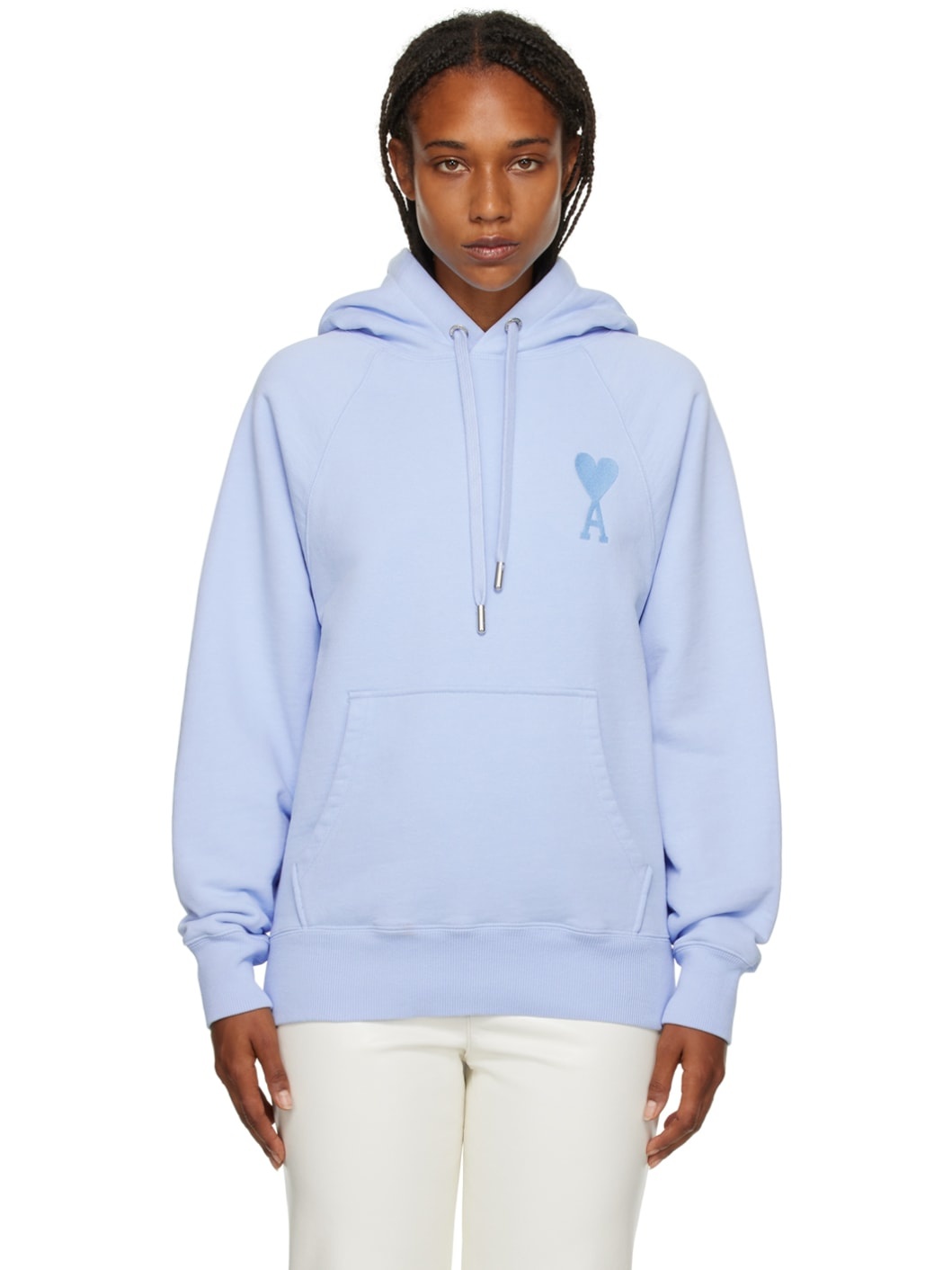 Blue Ami De Cœur Hoodie - 1