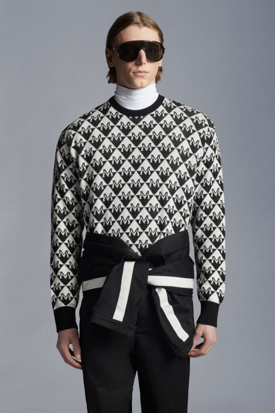 Moncler Monogram Jacquard Sweater outlook