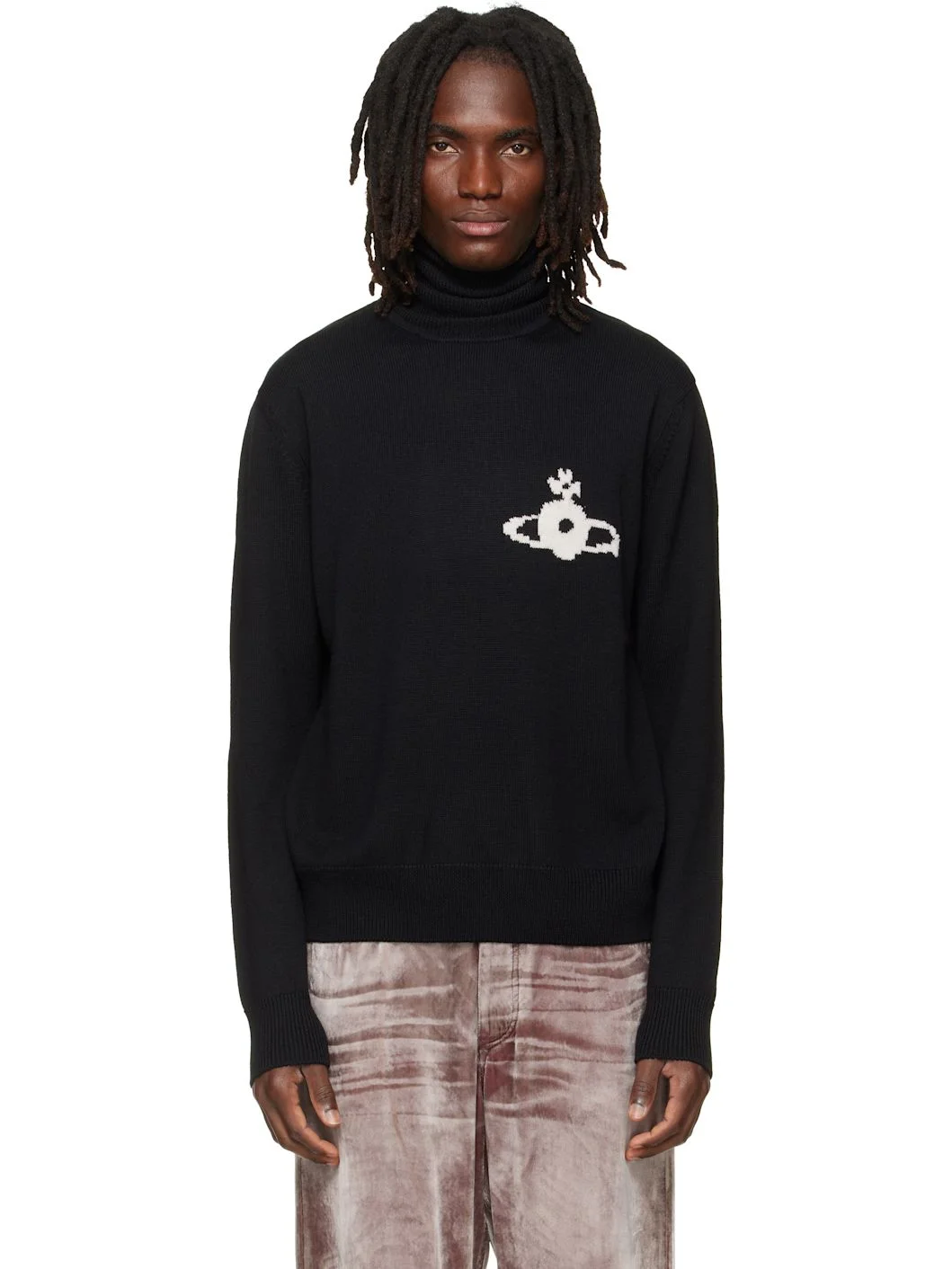 Black Mark Turtleneck - 1