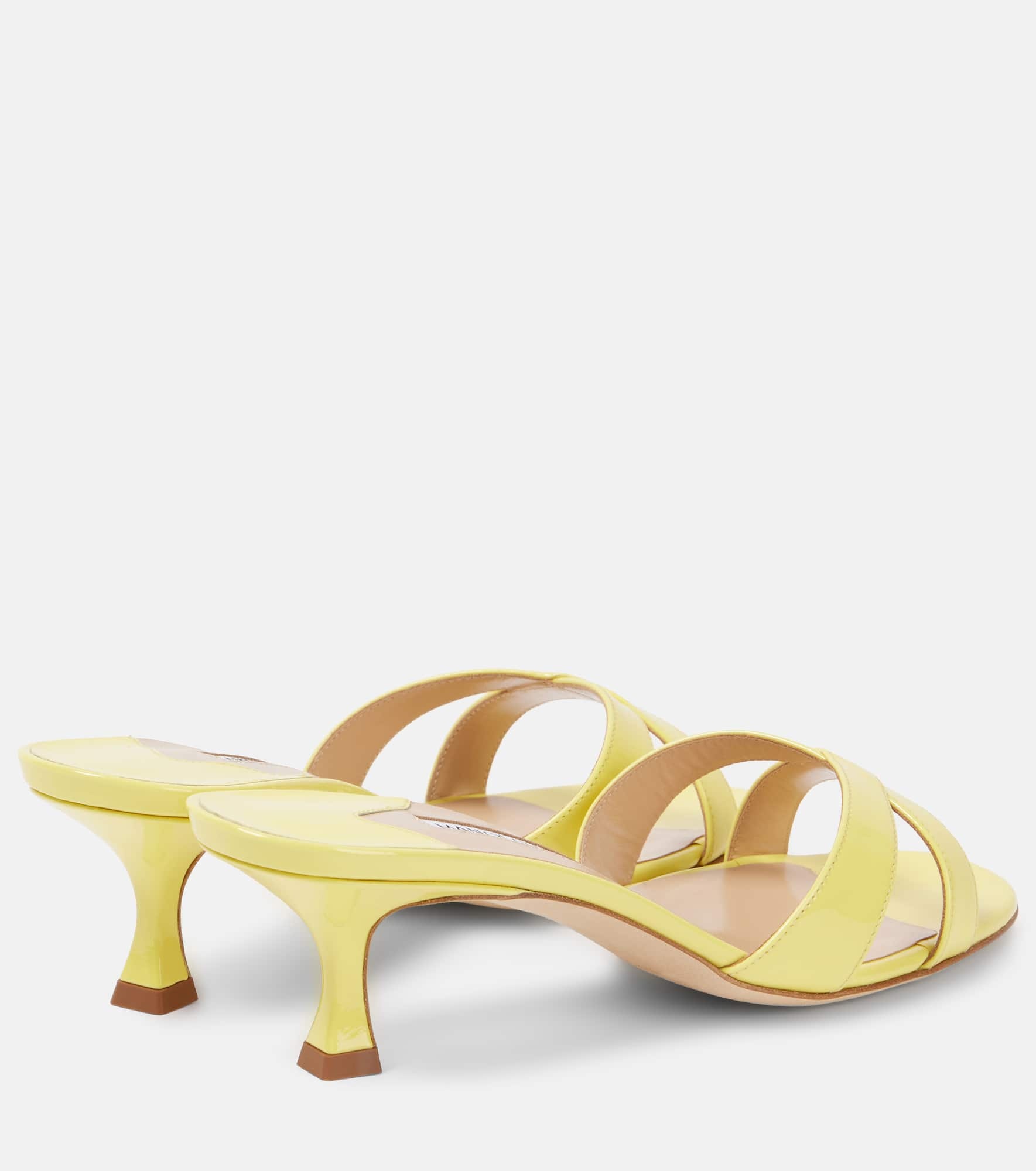 Callamu 50 patent leather sandals - 2