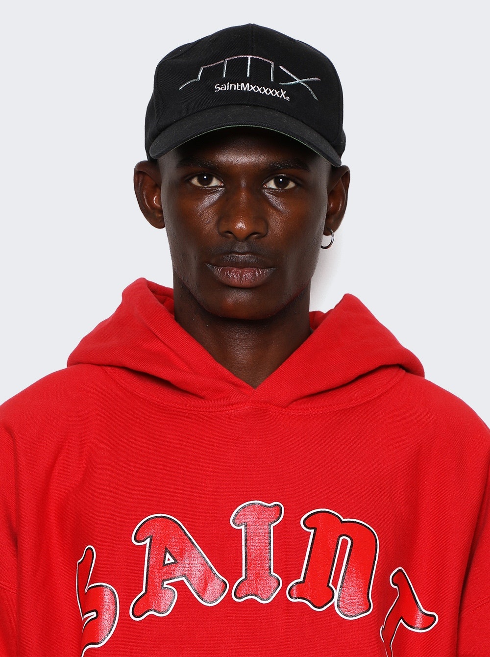S N T Logo Hat Black - 2