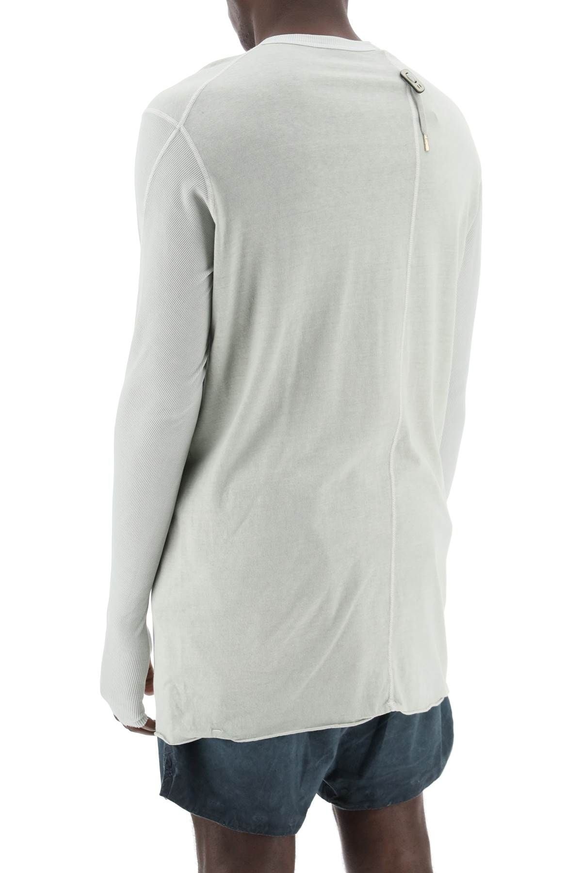LONG-SLEEVED COTTON T-SHIRT - 4