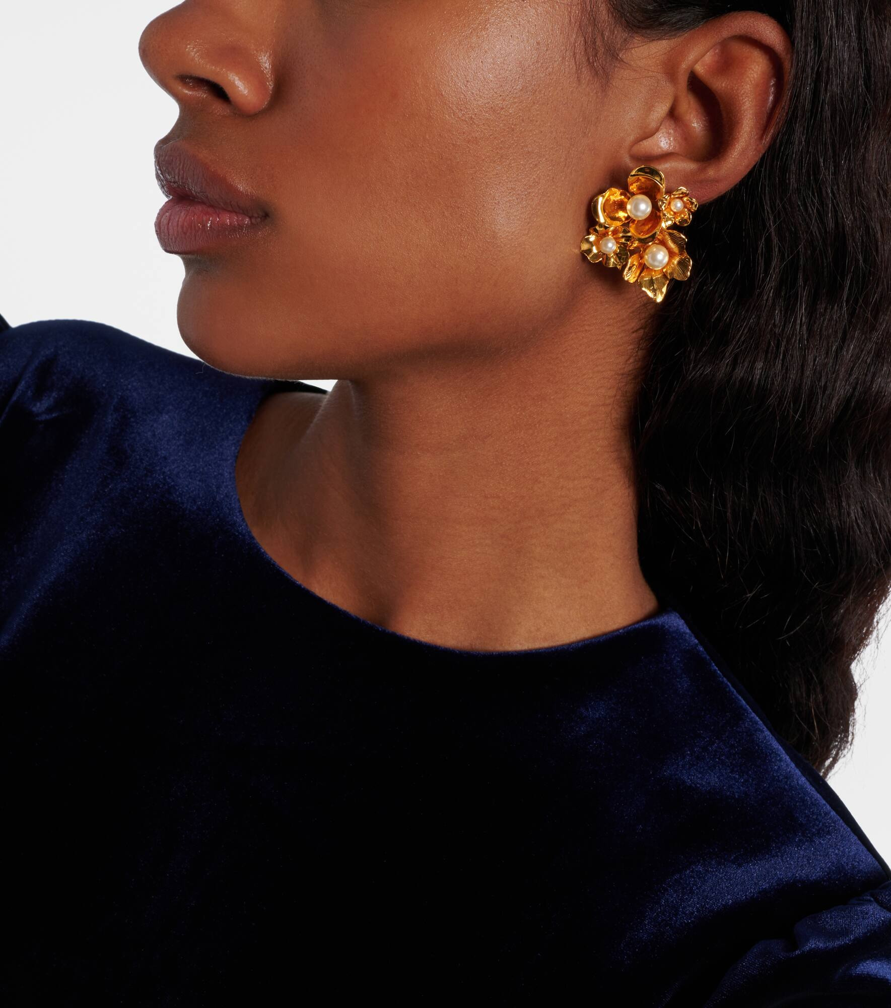 Orsola gold-plated earrings - 6