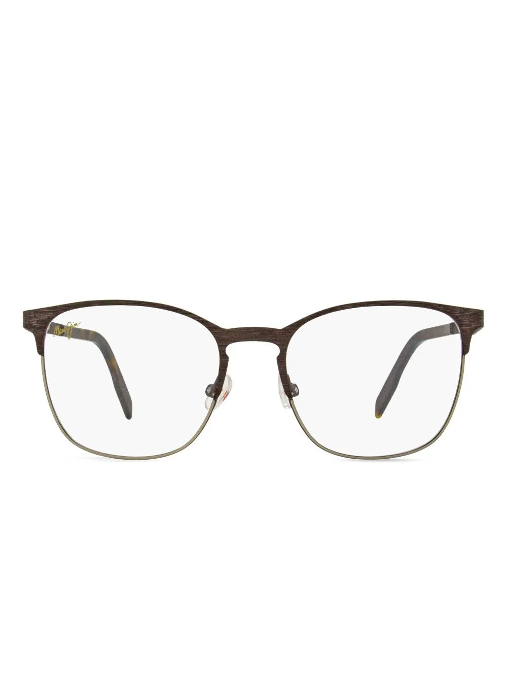 square-frame glasses - 1