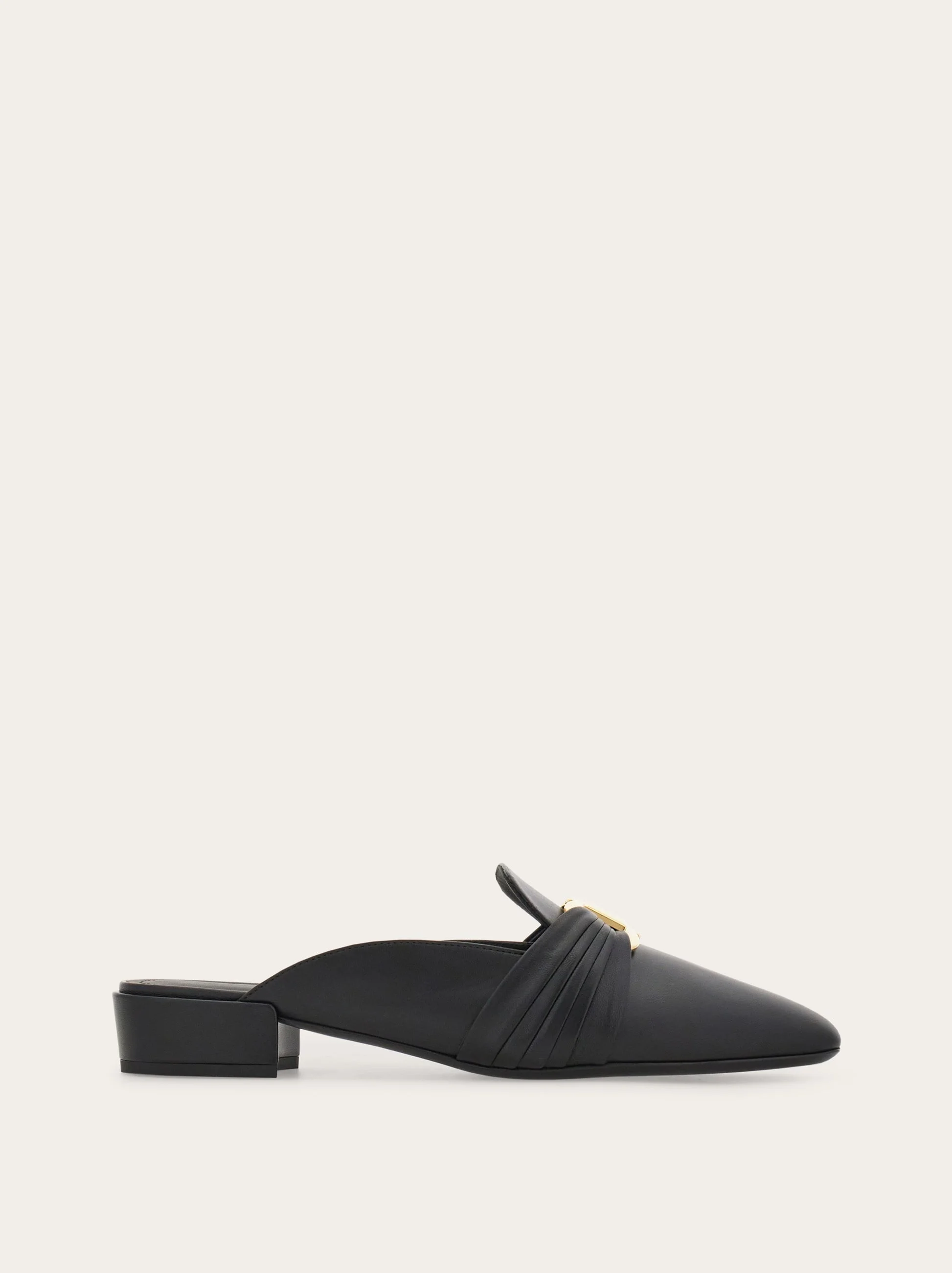 Gancini ornament mule - 1