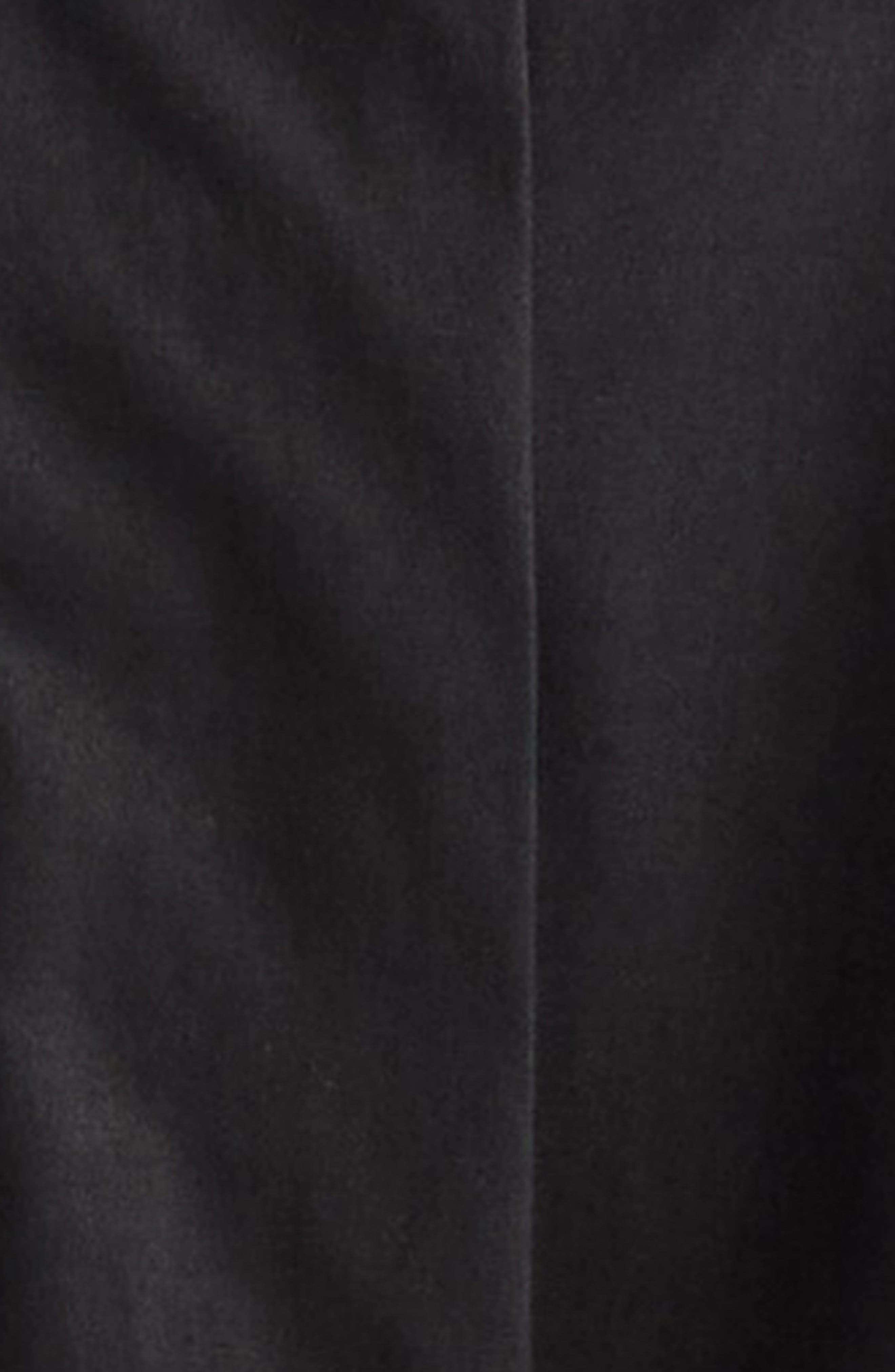 Max Mara Knut Stretch Cotton Button-Up Shirt in Black at Nordstrom - 6