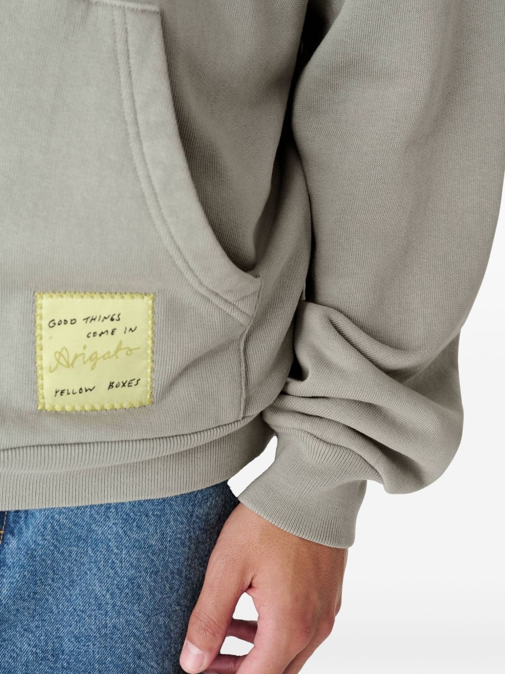 logo-patch hoodie - 4