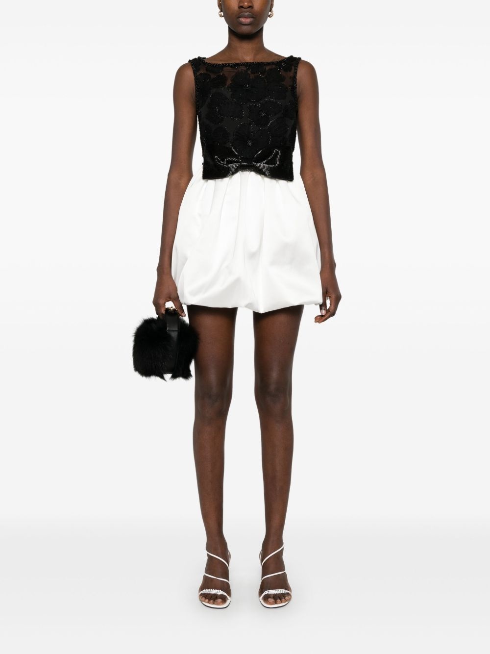tulle mini dress - 2