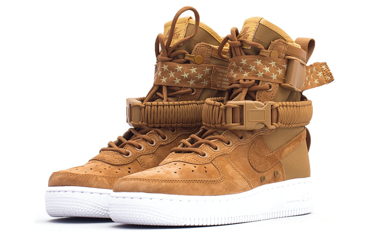 (WMNS) Nike SF Air Force 1 High 'Muted Bronze' 857872-203 - 3