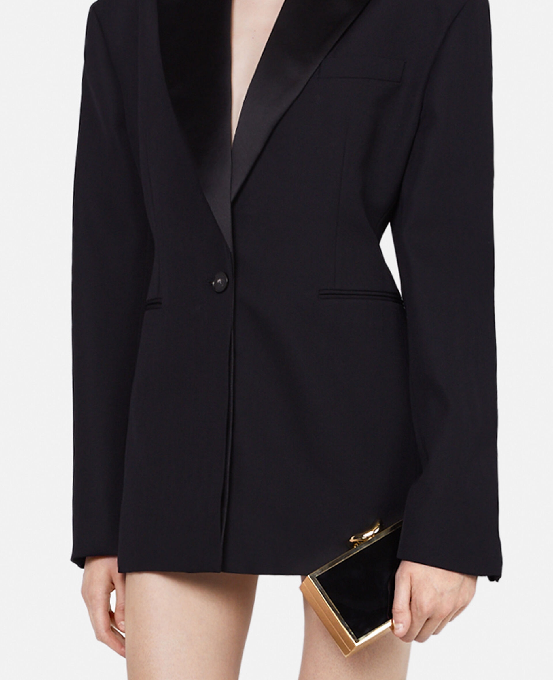 Oversized Tuxedo Jacket - 4