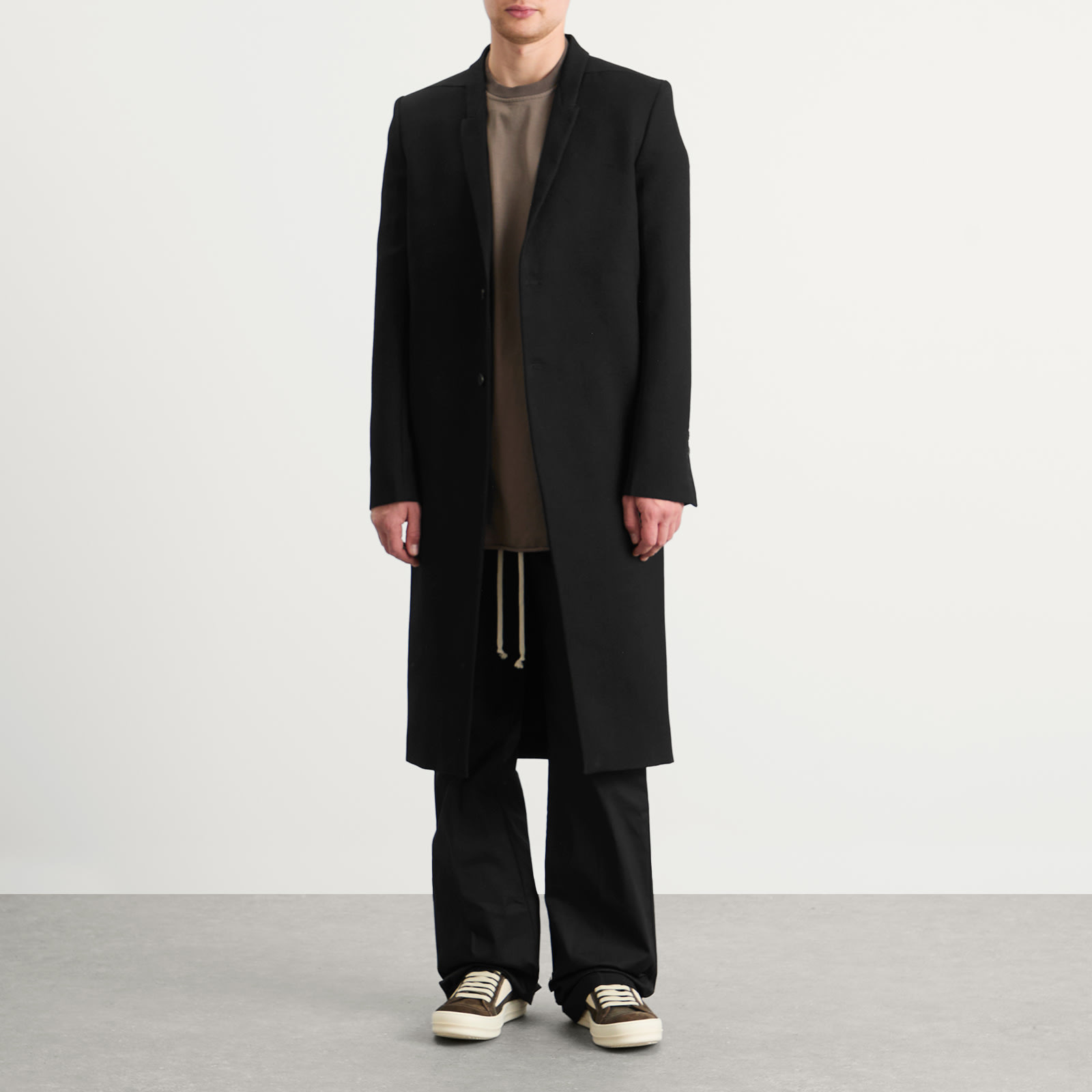 Rick Owens Concordian Wool Coat - 2