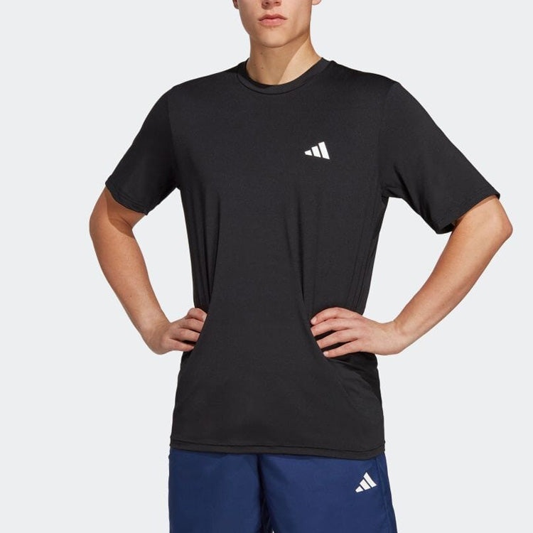 adidas Train Essentials Stretch Training Tee 'Black' IC7413 - 2