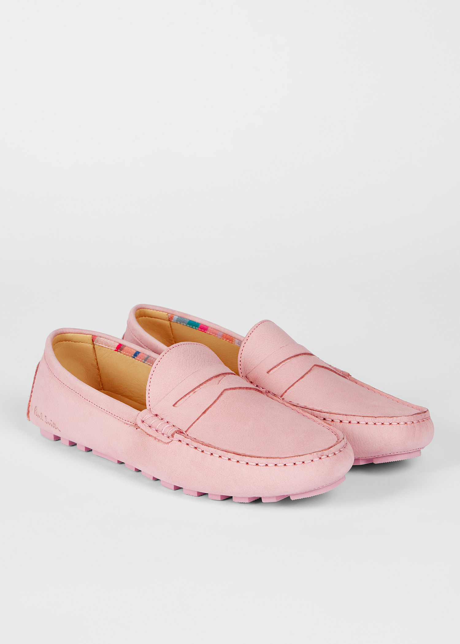 Women's 'Tibbs' Pink Driving Loafers - 3