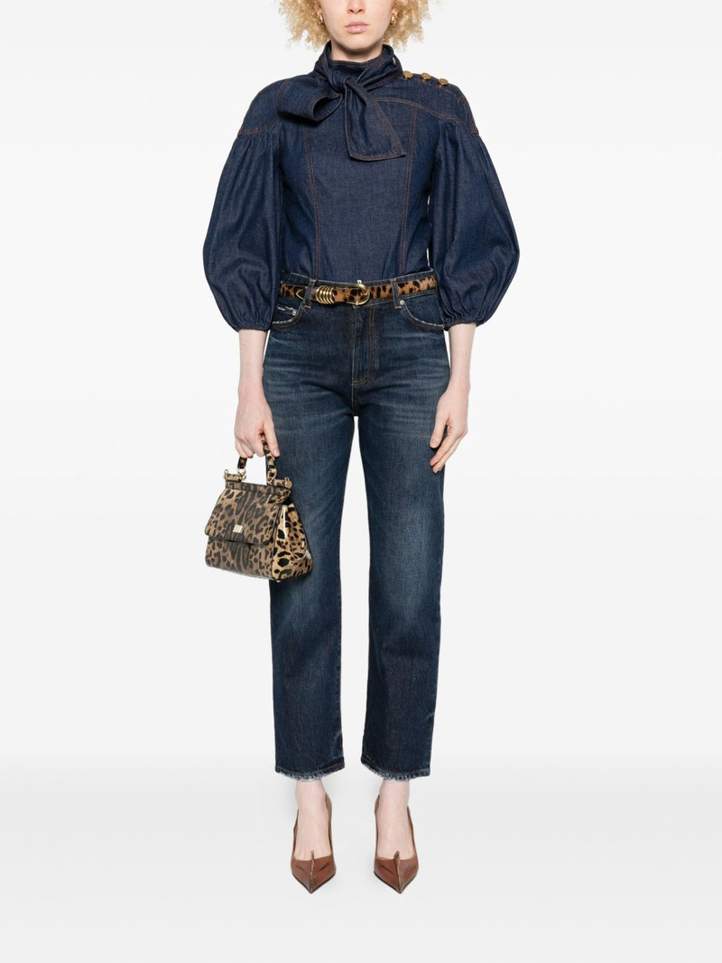 Dolce & Gabbana frayed-hem jeans outlook