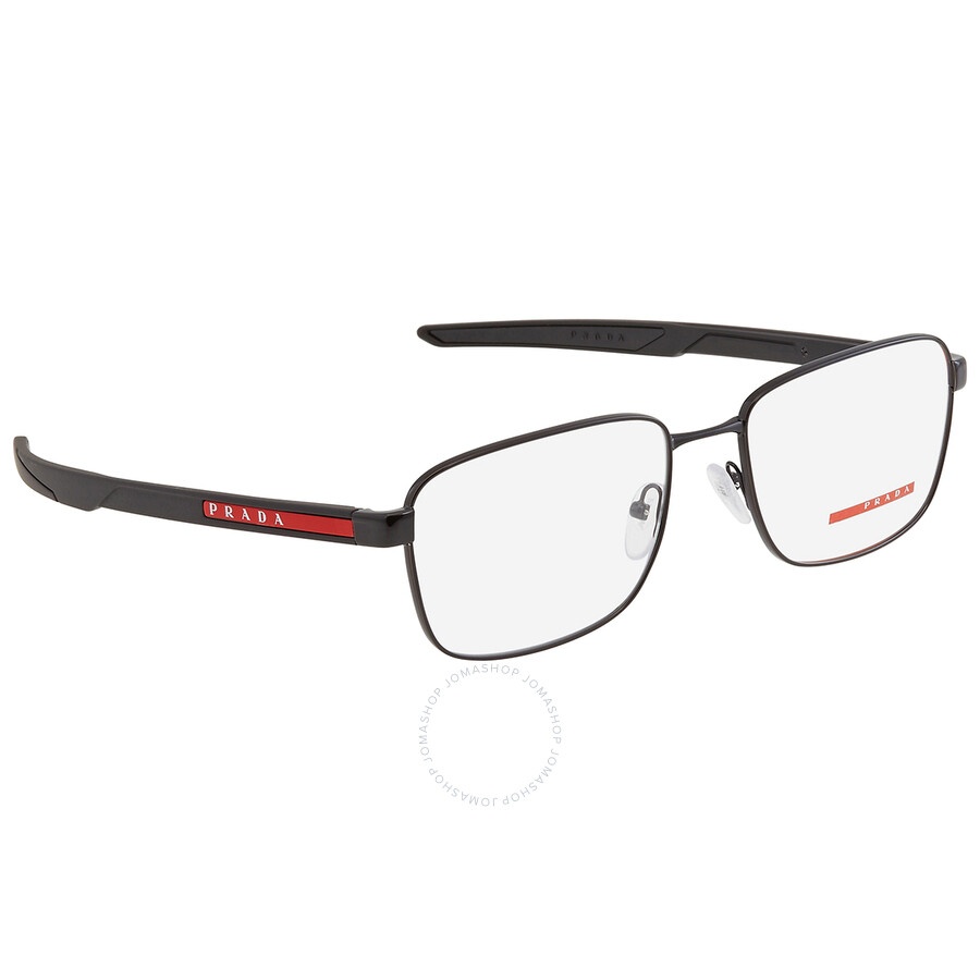 Prada Linea Rossa Demo Square Men's Eyeglasses PS 54OV 1AB1O1 57 - 2